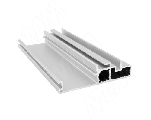 Cinetto PS19 Вертик. профиль-ручка широк., серебро (анод), L-3000 (PR1933009PR-S)
