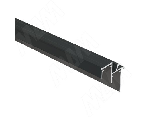 Cinetto PS48 Направляющая нижняя, быстрый монтаж, черный, L-6000 (PR4879025PR)
