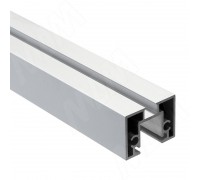 Cinetto PS65 Горизонтальный профиль верх/низ, серебро, L-6100 (PR657003046A)