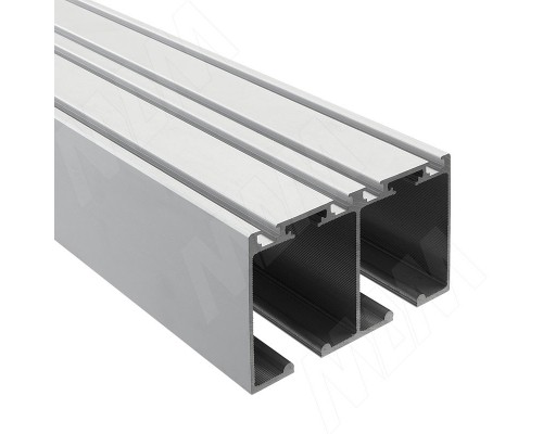 Cinetto PS65 Направляющая двойная верхняя, серебро, L-2000 (PR657003042A-S2)