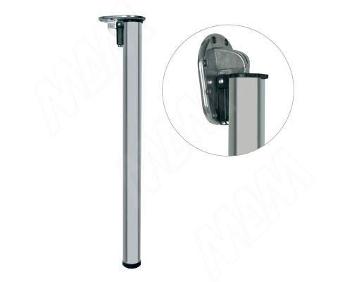Camar РИМ Опора для стола складная, D50, Н700+30 мм, хром, 1шт. (T027.C70N.110)