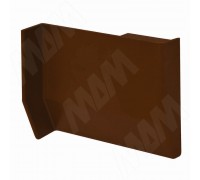 Camar 801 Заглушка для мебельного навеса, пластик, темно-коричневая, левая (K013.C00L.972)