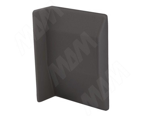 Camar 807 Заглушка для мебельного навеса, пластик, графит, левая (K075.C01L.026)