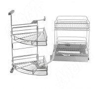 Vibo PARTNER EASY CORNER Волшебный уголок, универсальный, для распашного фасада (NEC45FPR)