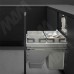 Vibo GLOBE EVO 60. Система сортировки и хранения, 4 емк.: 20л+20л+10л+9л, крышка-разделитель, креп. фасада, полн.выдв., плавн.закр., напр. Nova Pro (PGTM604RFG)
