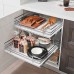 Vibo GALAXY Корзина 600 мм, эллипт. прут, противоск., с боковым креплением, креп. фасадов, направляющие Nova Pro (CCTGMSL260OMBASPGSI)