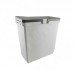 Vibo SINGLE XL Ведро с ручками, пластик, объем 33л, H=460мм, цвет серый (XL33G)