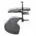 Vibo FLY MOON 3.0 GALAXY VGF, механизм угловой пов., 2 полки, эллипт.прут., противоск. покр., с доводчиком, графит, левый (FLY3STM245SXM2POR120ASVGF)
