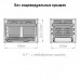 Vibo KOMBI 2.0 MINI M40W Система сортировки и хранения, 2 емкости (12л+12л), креп. фасада, полн.выдв., плавн.закр. направл. Nova Pro (MKOMBI2GME402SCGM)