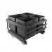 Vibo KOMBI 2.0 MINI M60W Система сортировки и хранения, 4 емкости (12л+12л+7л+7л), креп. фасада, полн.выдв., плавн.закр. направл. Nova Pro, крышка-полка (MKOMBI2GME604SCGMRF)