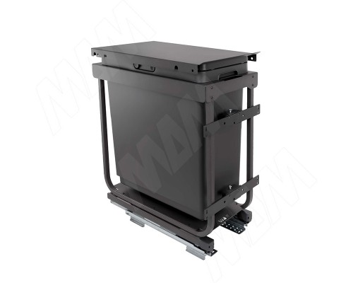 Vibo KOMBI 2.0 M30W Система сортировки и хранения, 1 емкость (33л), креп. фасада, полн.выдв., плавн.закр. направл. Nova Pro, крышка-полка (KOMBI2GME301SCGMRF)