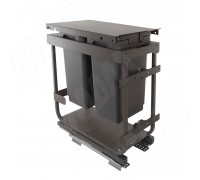 Vibo KOMBI 2.0 M30W Система сортировки и хранения, 2 емкости (10л+10л), креп. фасада, полн.выдв., плавн.закр., направл. Nova Pro, крышка-полка (KOMBI2GME302SCGMRF)