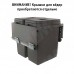 Vibo GLOBE 2.0 M50W Система сортировки и хранения, 2 емкости (30л+30л), креп. фасада, полн.выдв., плавн.закр., направл. Nova Pro, без крышек. (PG2GME502SCGM)
