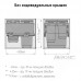 Vibo GLOBE 2.0 M45W Система сортировки и хранения, 3 емкости (30л+10л+9л), креп. фасада, полн.выдв., плавн.закр., направл. Nova Pro, без крышек. (PG2GME453SCGM)