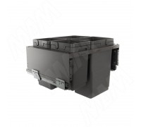 Vibo GLOBE 2.0 M60W Система сортировки и хранения, 4 емкости (20л+20л+10л+9л), креп. фасада, полн.выдв., плавн.закр., направл. Nova Pro, без крышек (PG2GME604SCGM)