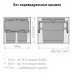 Vibo GLOBE 2.0 M60W Система сортировки и хранения, 2 емкости (33л+33л), креп. фасада, полн.выдв., плавн.закр., направл. Nova Pro, без крышек. (PG2GME602SCGM)