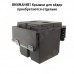 Vibo GLOBE 2.0 M60W Система сортировки и хранения, 2 емкости (33л+33л), креп. фасада, полн.выдв., плавн.закр., направл. Nova Pro, без крышек. (PG2GME602SCGM)