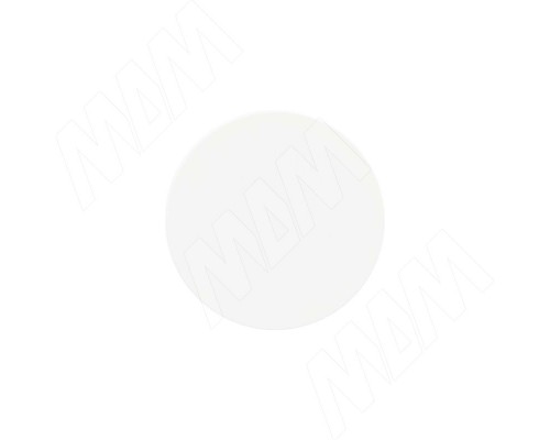 Kromster Заглушка самоклеящаяся, D13 мм, Алебастр, гладкая (Eg U104, Kr 7031), 117 шт. (U104.10.13)