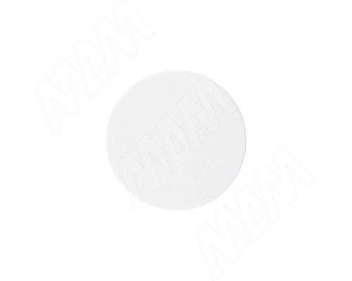 Kromster Заглушка самоклеящаяся, D20 мм, Белый, гладкая (Kr 8100), 54 шт. (8100.10.20)