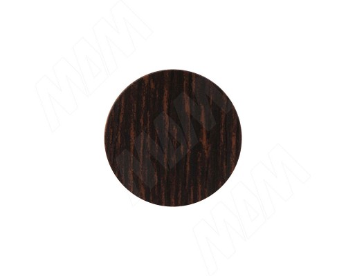 Kromster Заглушка самоклеящаяся, D20 мм, Венге, с текстурой дерева (Eg H1137), 54 шт. (H1137.30.20)