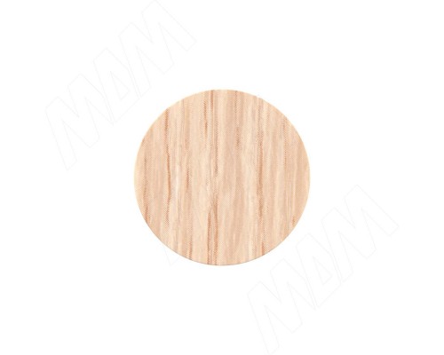 Kromster Заглушка самоклеящаяся, D20 мм, Дуб молочный, гладкая (Kr 8622), 54 шт. (8622.10.20)