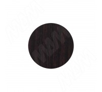 Kromster Заглушка самоклеящаяся, D20 мм, Венге Луизиана, шагрень (Kr 9763), 54 шт. (9763.20.20)