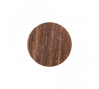 Kromster Заглушка самоклеящаяся, D20 мм, Орех Тьеполо, гладкая (Kr 8953), 54 шт. (8953.10.20)