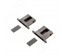 Salice КОНЕКТА Комплект адаптеров для петли, врезные, титан, CONECTA (DQG3BX6XS)