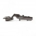 MAIBO ГЕЛИОС Петля без пружины полунакладная, стандартная 90/105, черный никель, HELIOS (HP90HO-NDS-BL)