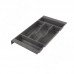 Gollinucci COMBI Лоток кухонный для столовых приборов 266х420/490,  цвет графит (6710G425PZ)