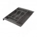 Gollinucci COMBI Лоток кухонный для столовых приборов 376х420/490,  цвет графит (6714G425PZ)