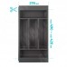 Gollinucci COMBI Лоток кухонный для столовых приборов 278х420/490,  цвет графит (6712G425PZ)