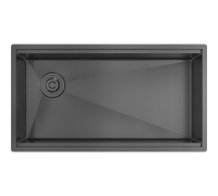 Rivelato RINOX 8044 UN-L PVD black нерж.сталь 1 чаши 800*440*200 в комплекте (доска, коландер, рол мат)