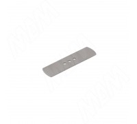 Giusti Декоративная накладка 16мм (L=80мм), Timeless metal titanium (WPL.877.016.002N)