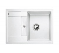 Blanсo METRA 45S Compact SILGRANIT PuraDur белый, с клапаном-автоматом