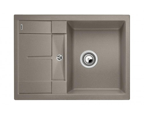 Blanсo METRA 45 S Compact SILGRANIT PuraDur серый беж, с клапаном-автоматом