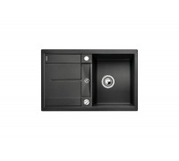 Blanсo METRA 45 S SILGRANIT PuraDur антрацит с клапаном-автоматом
