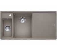 Blanсo BLANCO AXIA III 6 S серый беж чаша слева, разделочный столик ясень c кл.-авт. InFino®