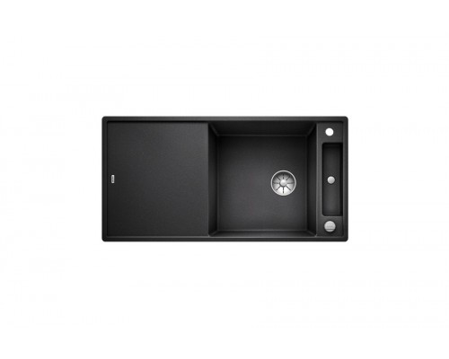 Blanсo AXIA III XL 6 S SILGRANIT PuraDur антрацит, разделочный столик ясень c кл.-авт. InFino