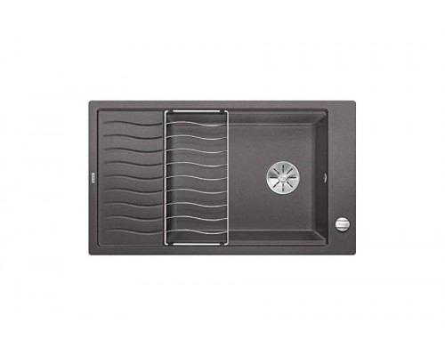 Blanсo ELON XL 6S SILGRANIT PuraDur темная скала с клапаном-автоматом InFino