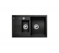 Blanсo METRA 6S Compact SILGRANIT PuraDur антрацит с клапаном-автоматом