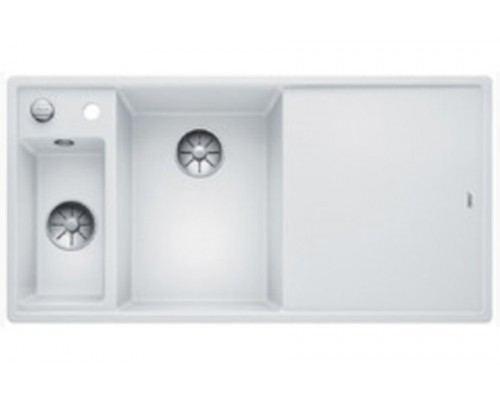 Blanсo BLANCO AXIA III 6 S-F белый чаша слева, доска ясень c кл.-авт. InFino®