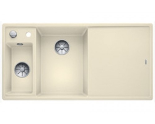 Blanсo BLANCO AXIA III 6 S-F жасмин чаша слева, доска ясень c кл.-авт. InFino®