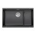 Blanсo SUBLINE 700-U Level SILGRANIT PuraDur антрацит с отв.арм. InFino