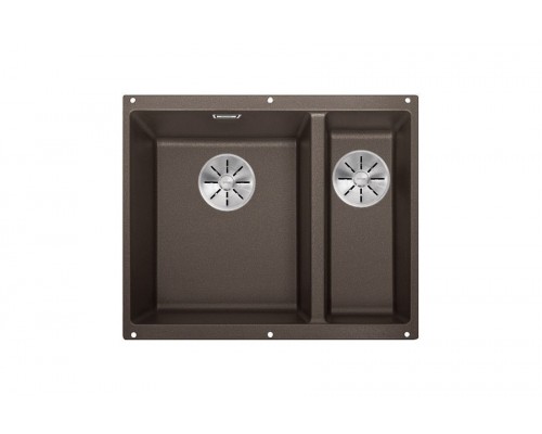 Blanсo SUBLINE 340/160-U SILGRANIT PuraDur кофе (чаша слева) с отв.арм. InFino