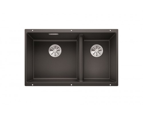 Blanсo SUBLINE 430/270-U SILGRANIT PuraDur антрацит c отв.арм. InFino