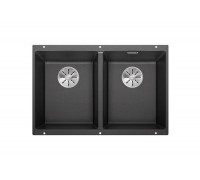 Blanсo SUBLINE 350/350-U SILGRANIT PuraDur антрацит с отв.арм. InFino