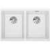 Blanсo SUBLINE 350/350-U SILGRANIT PuraDur белый с отв.арм. InFino