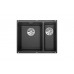 Blanсo SUBLINE 340/160-F SILGRANIT PuraDur  антрацит с отв.арм. InFino