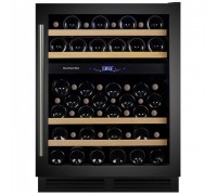 Винный холодильник (шкаф) компрессорный Dunavox DX-53.130 DBK/DP